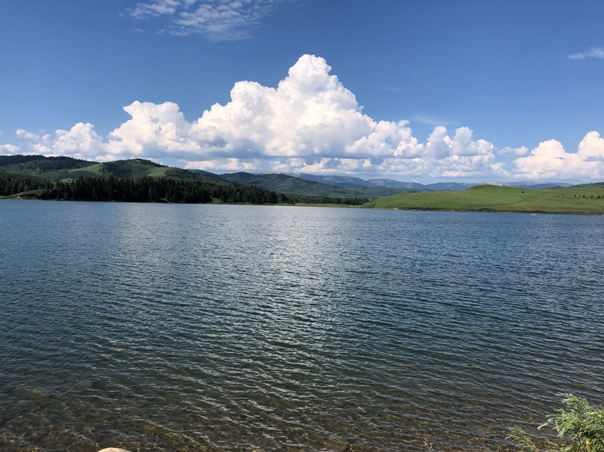 Chain Lakes Reservoir Fishing