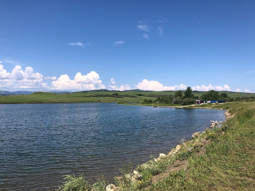 Chain Lakes Reservoir Summer